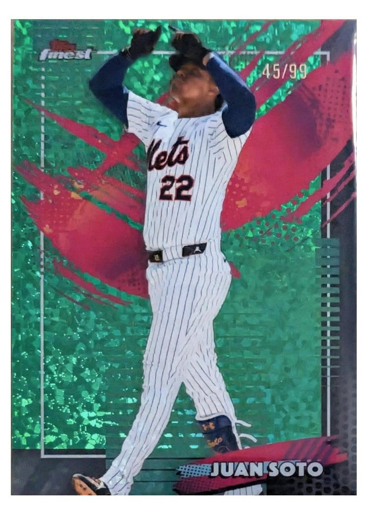 2026 Topps Finest Juan Soto #247 card