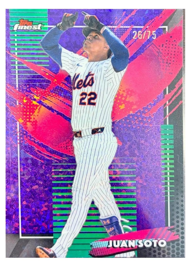 2026 Topps Finest Juan Soto #247 card