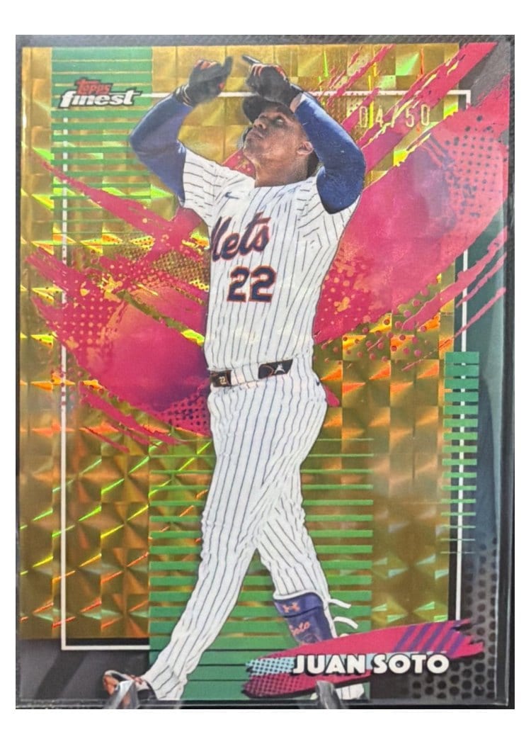2026 Topps Finest Juan Soto #247 card