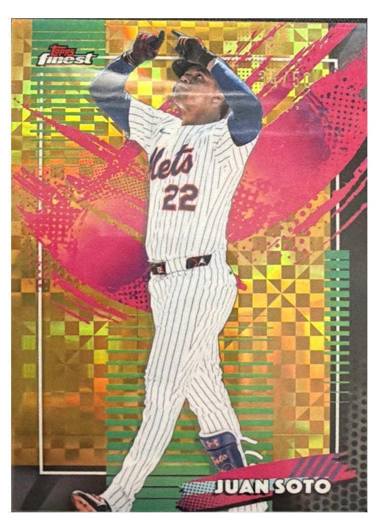 2026 Topps Finest Juan Soto #247 card