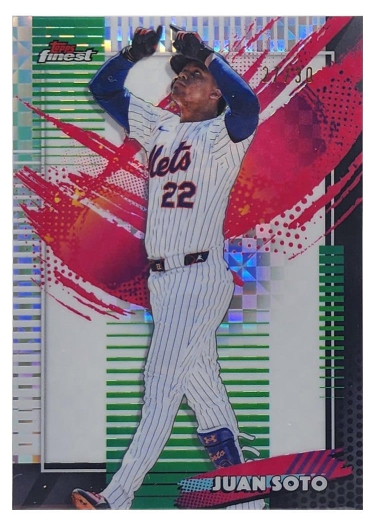 2026 Topps Finest Juan Soto #247 card