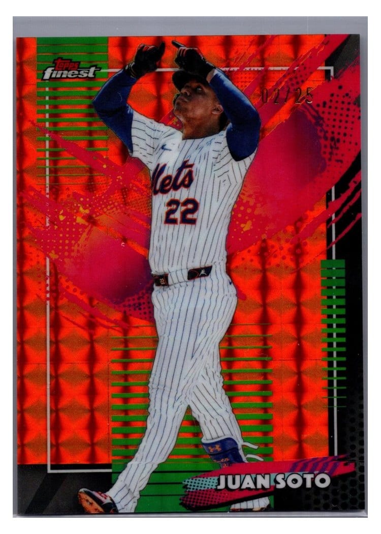 2026 Topps Finest Juan Soto #247 card