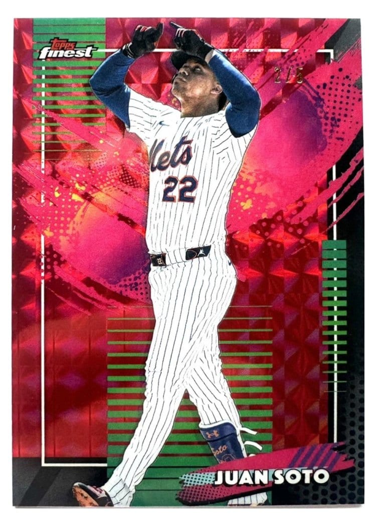 2026 Topps Finest Juan Soto #247 card