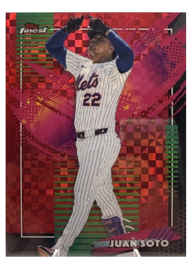 2026 Topps Finest Juan Soto #247 card