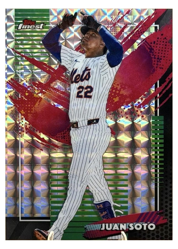 2026 Topps Finest Juan Soto #247 card