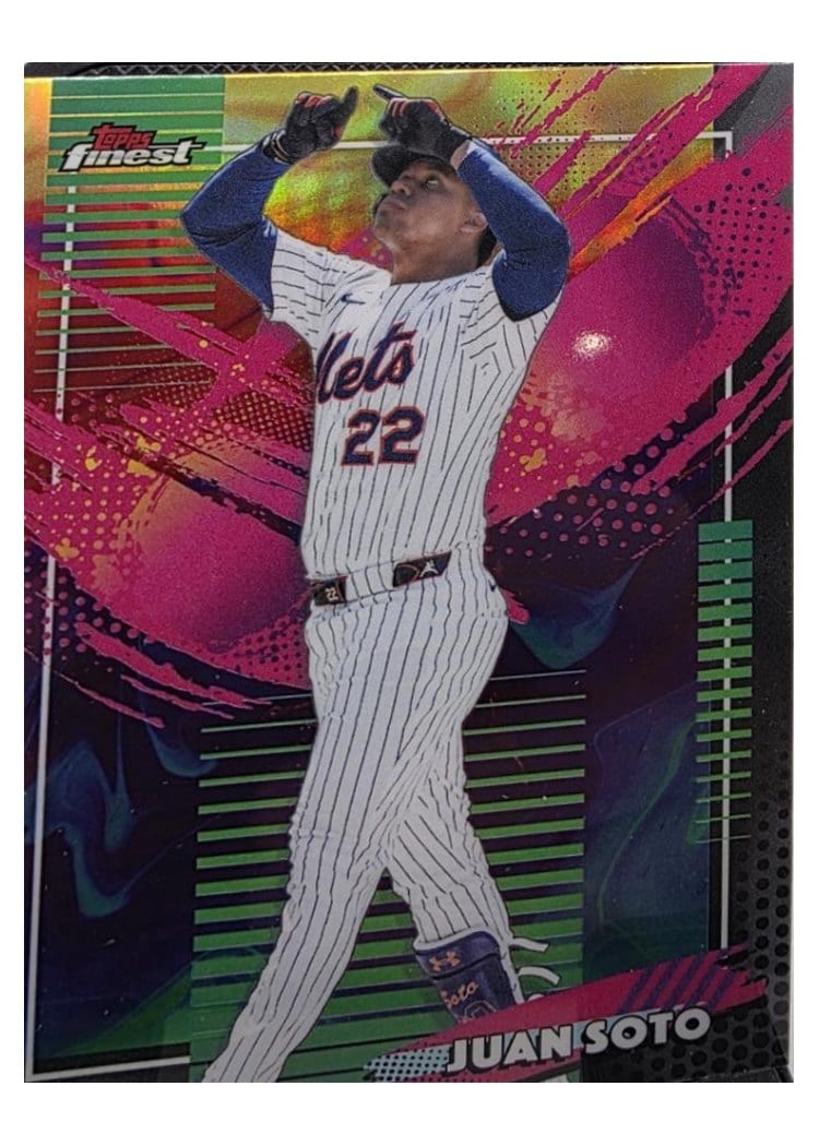 2026 Topps Finest Juan Soto #247 card