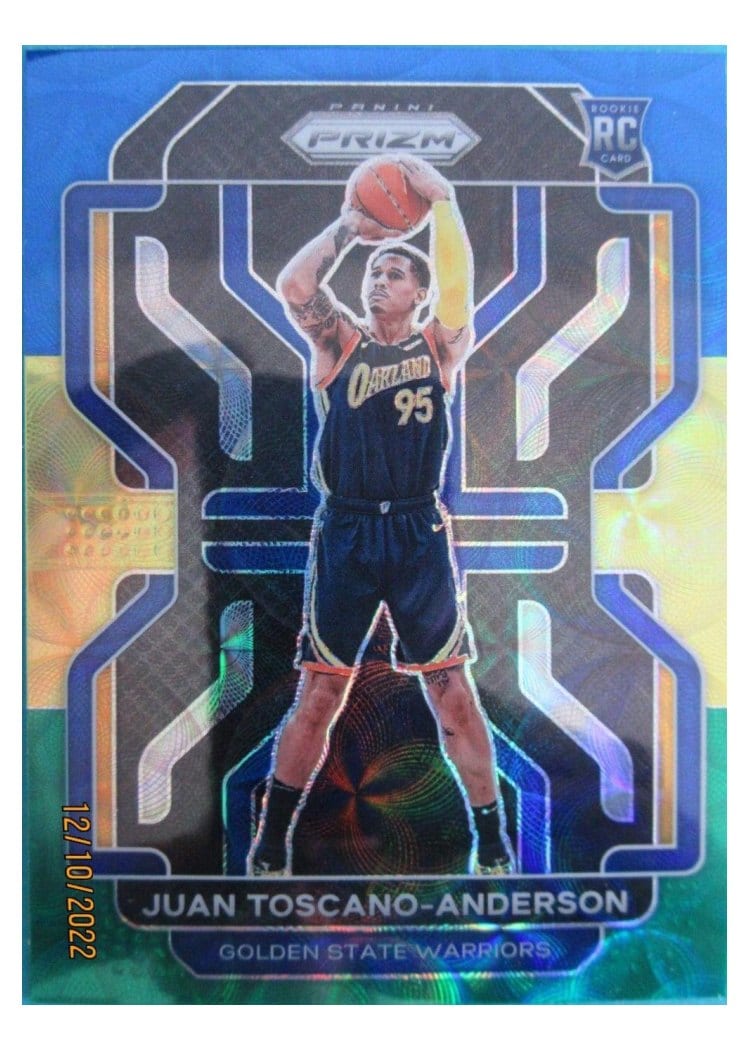 2021-22 Panini Prizm Base Set Juan Toscano-Anderson #295 card