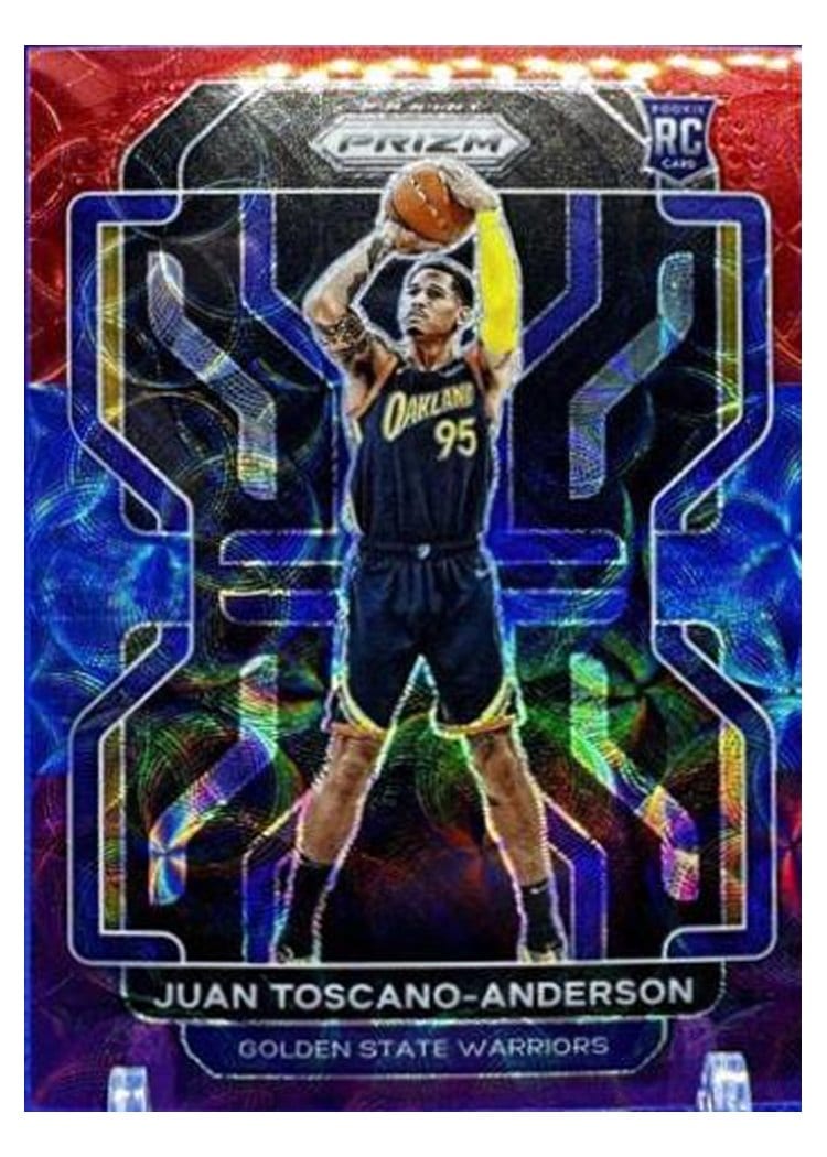 2021-22 Panini Prizm Base Set Juan Toscano-Anderson #295 card