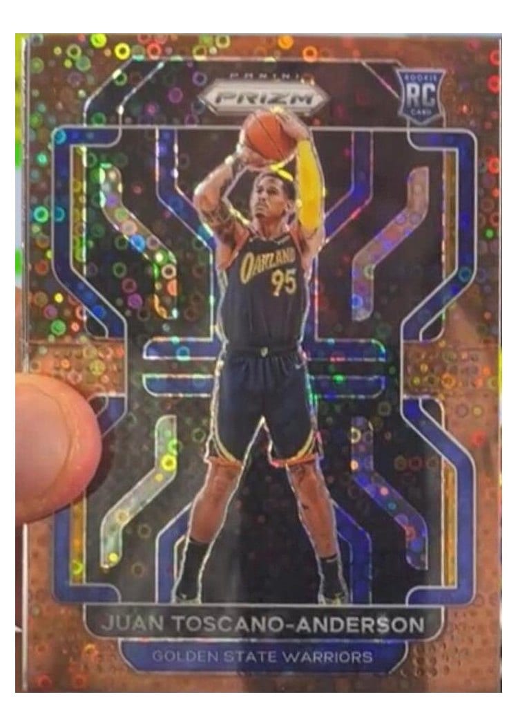 2021-22 Panini Prizm Base Set Juan Toscano-Anderson #295 card