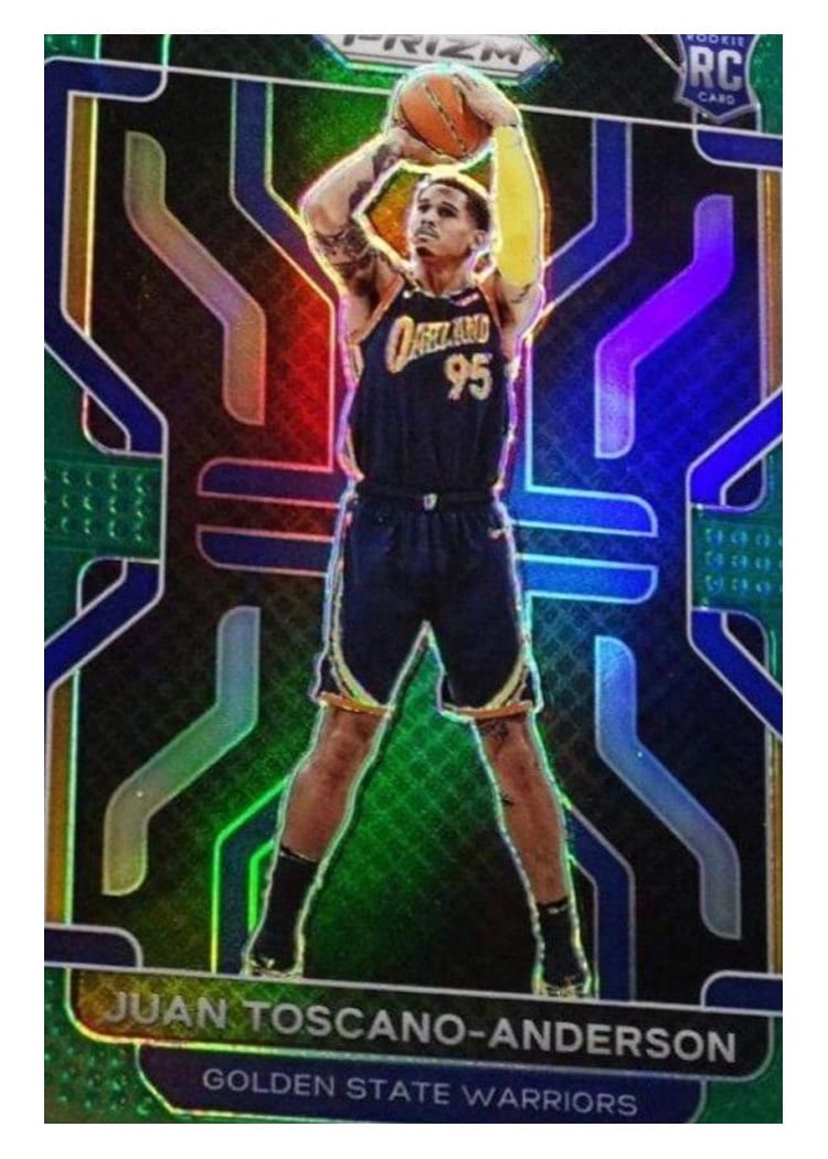 2021-22 Panini Prizm Base Set Juan Toscano-Anderson #295 card