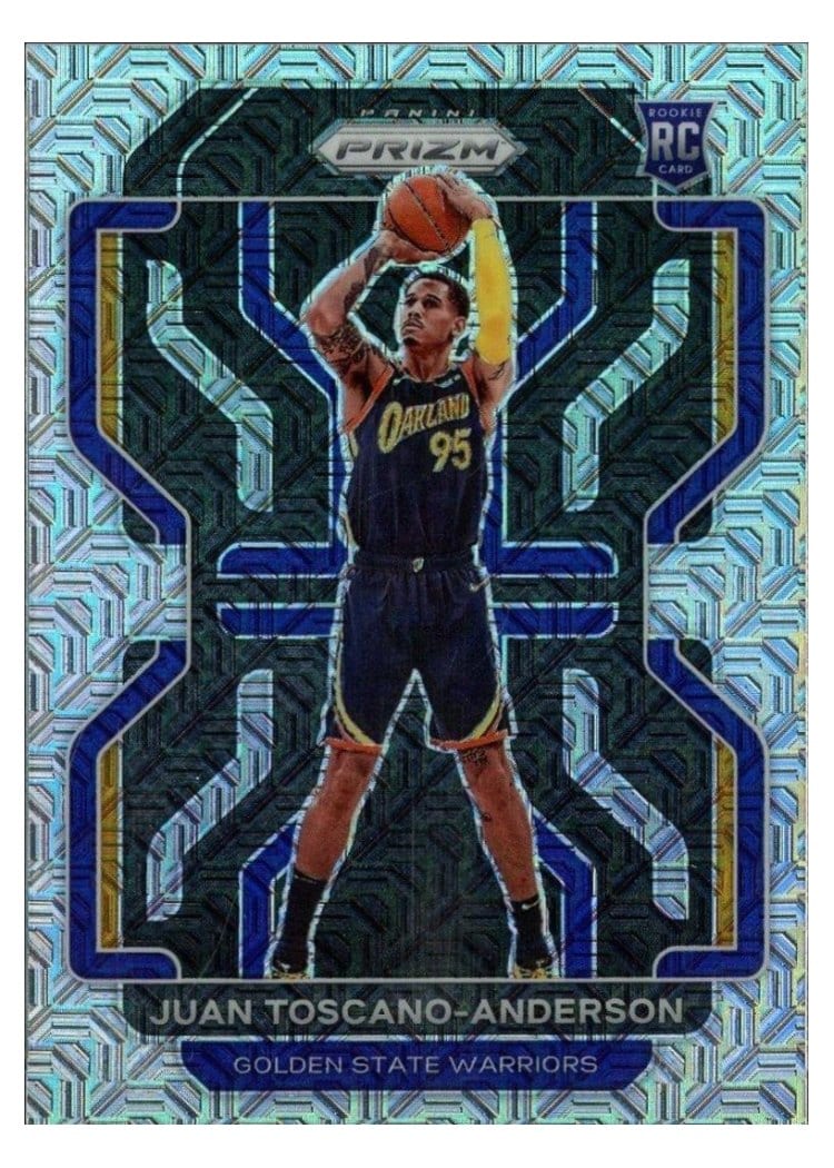2021-22 Panini Prizm Base Set Juan Toscano-Anderson #295 card