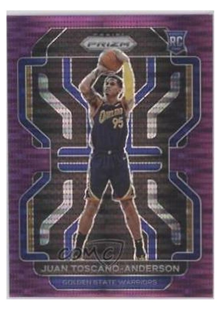 2021-22 Panini Prizm Base Set Juan Toscano-Anderson #295 card
