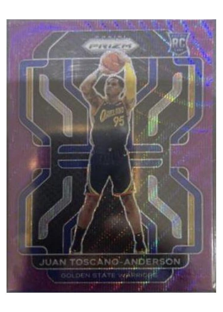 2021-22 Panini Prizm Base Set Juan Toscano-Anderson #295 card