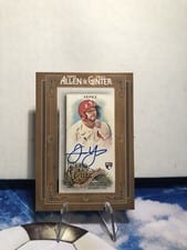 2022 Topps Mini Autographs Juan Yepez #MA-JY card