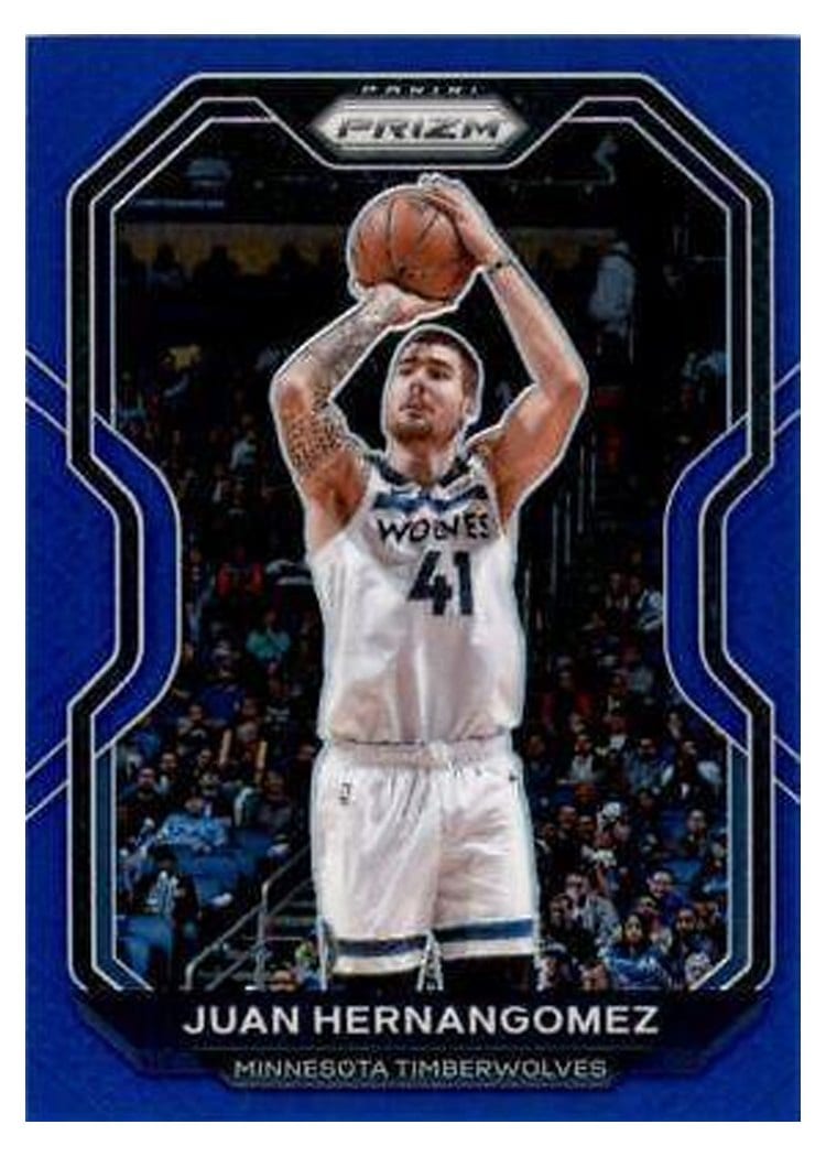 2020-21 Panini Prizm Base Set Juancho Hernangomez #192 card