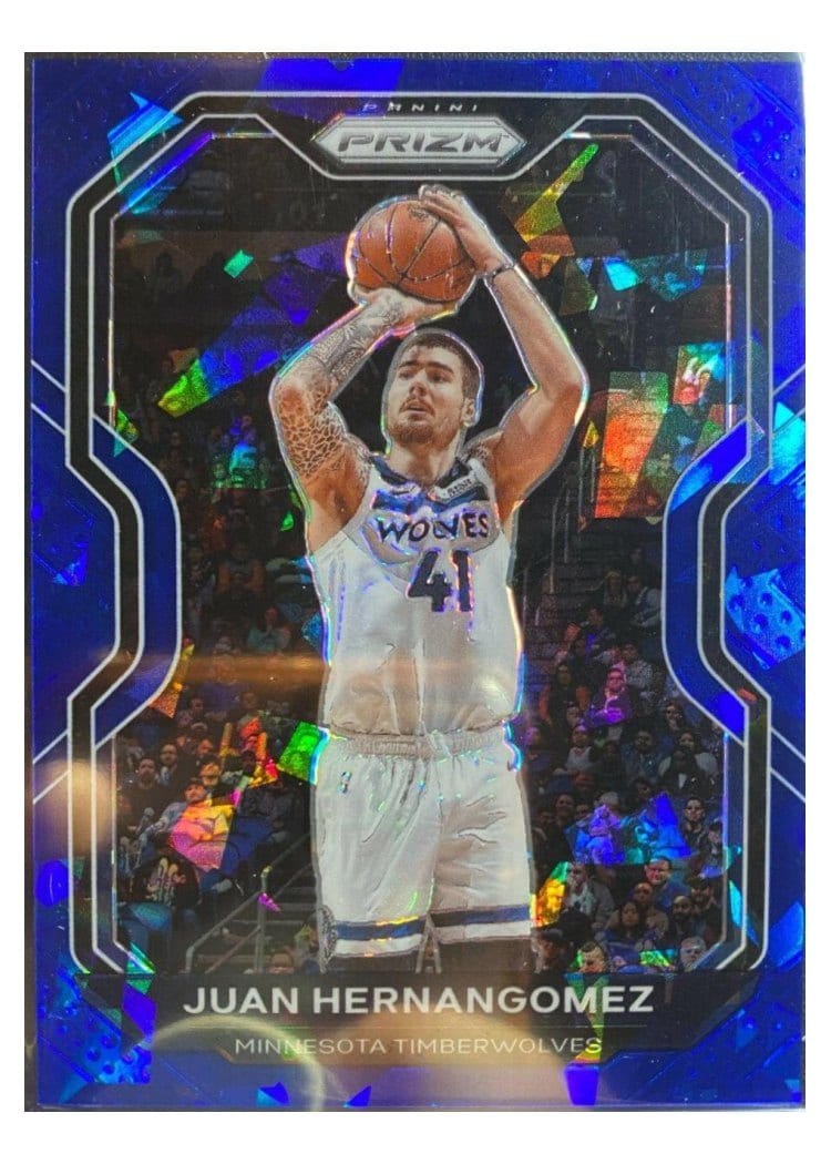 2020-21 Panini Prizm Base Set Juancho Hernangomez #192 card