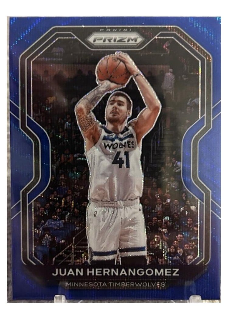 2020-21 Panini Prizm Base Set Juancho Hernangomez #192 card