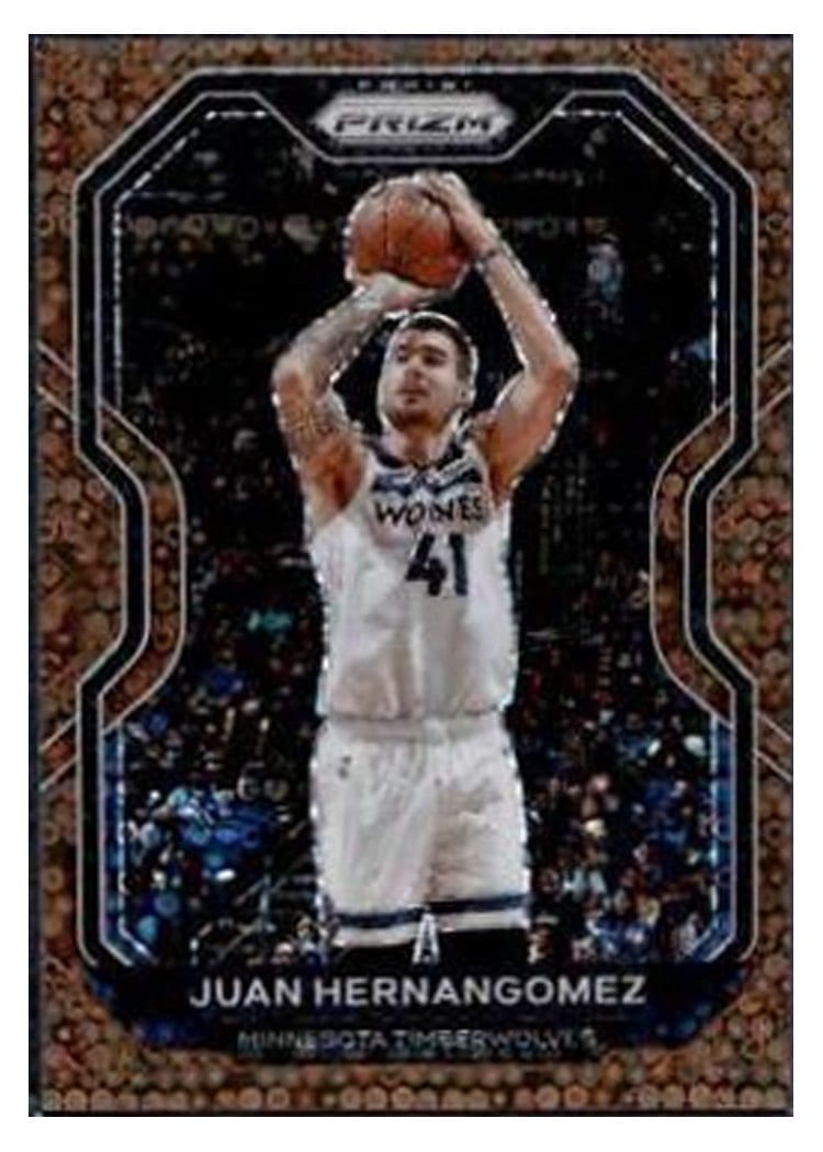 2020-21 Panini Prizm Base Set Juancho Hernangomez #192 card