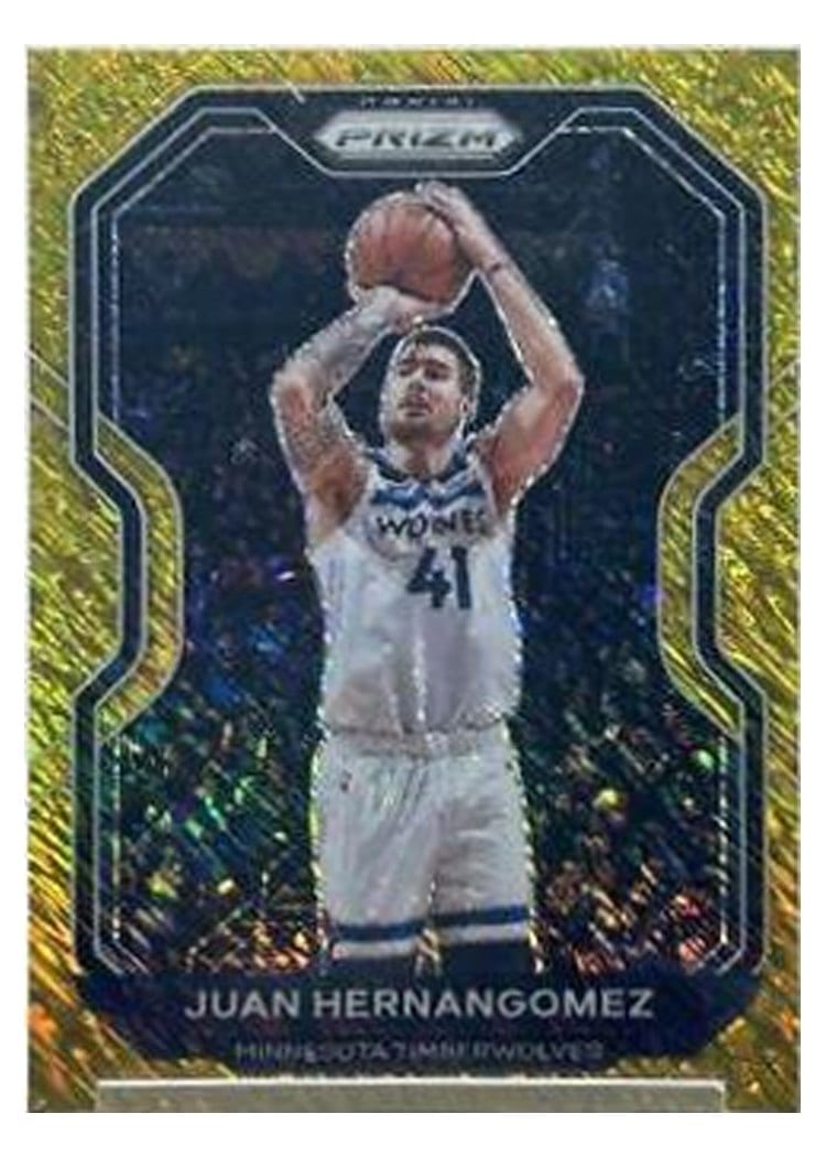 2020-21 Panini Prizm Base Set Juancho Hernangomez #192 card