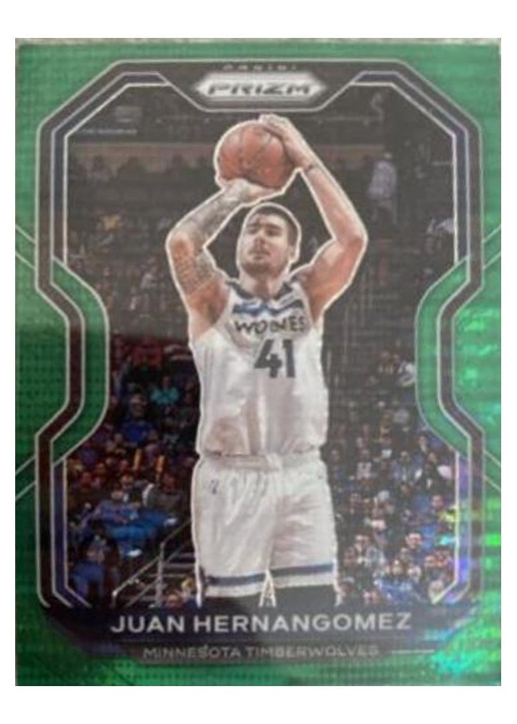 2020-21 Panini Prizm Base Set Juancho Hernangomez #192 card
