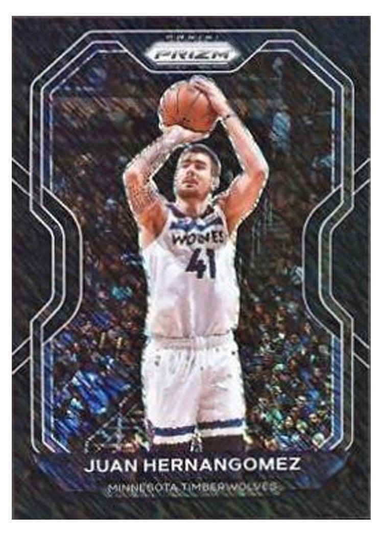 2020-21 Panini Prizm Base Set Juancho Hernangomez #192 card