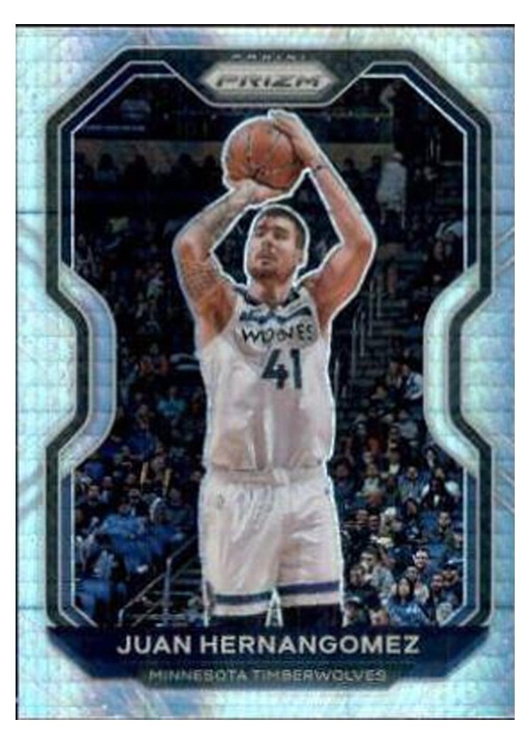 2020-21 Panini Prizm Base Set Juancho Hernangomez #192 card