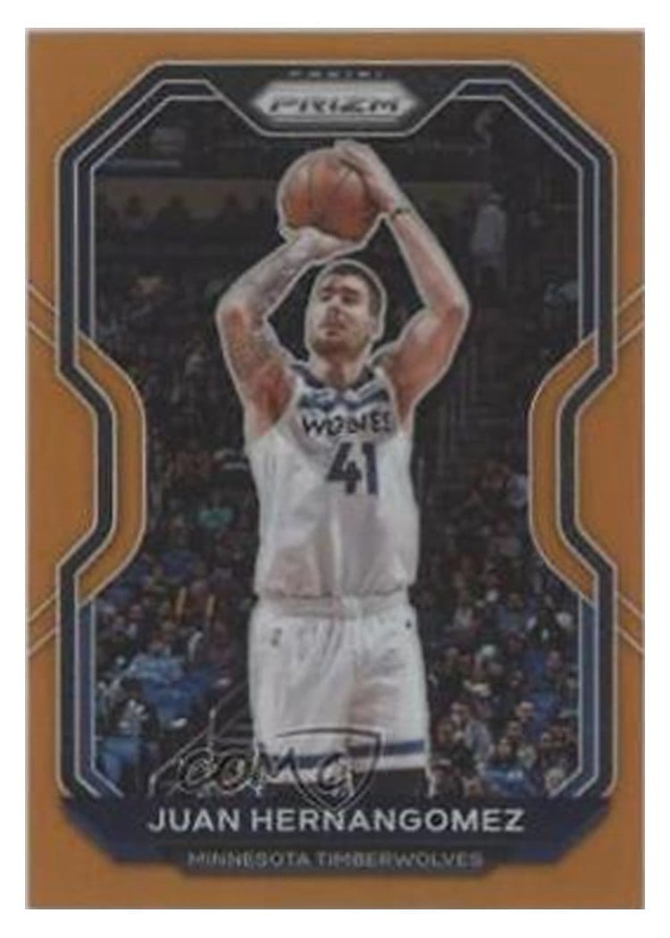 2020-21 Panini Prizm Base Set Juancho Hernangomez #192 card
