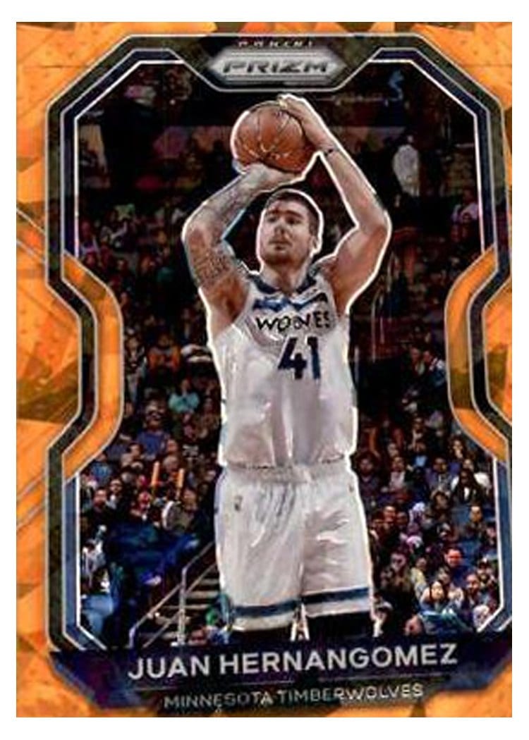 2020-21 Panini Prizm Base Set Juancho Hernangomez #192 card