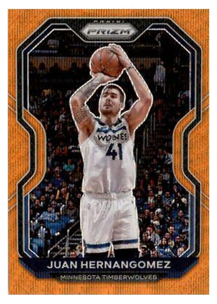2020-21 Panini Prizm Base Set Juancho Hernangomez #192 card