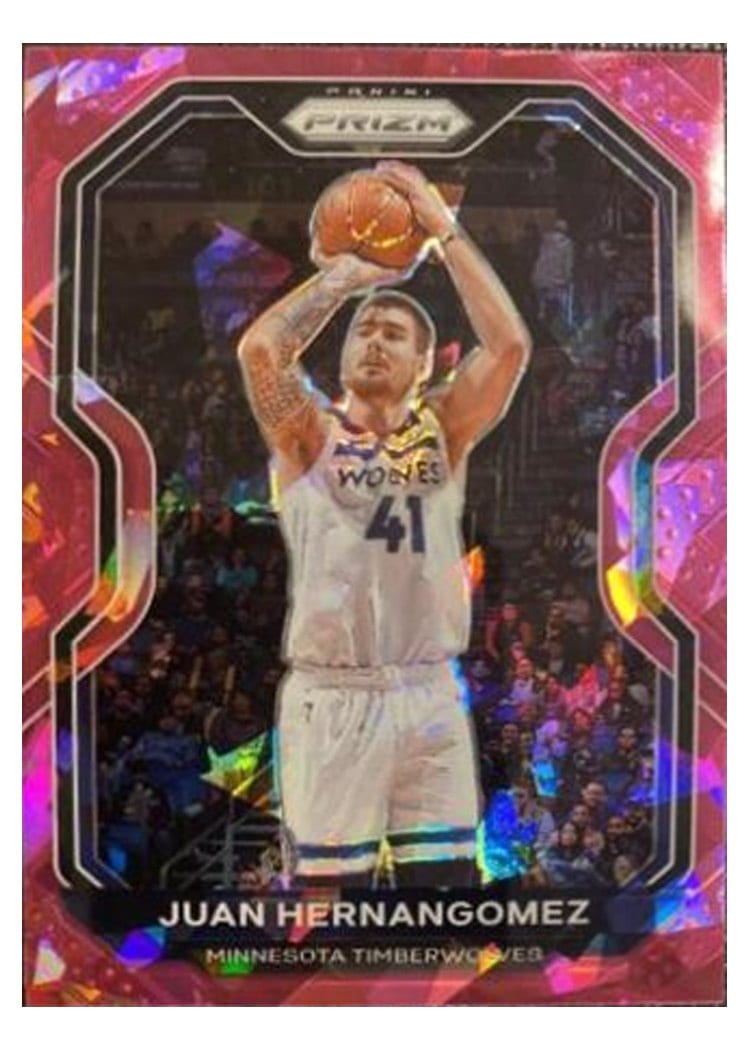 2020-21 Panini Prizm Base Set Juancho Hernangomez #192 card