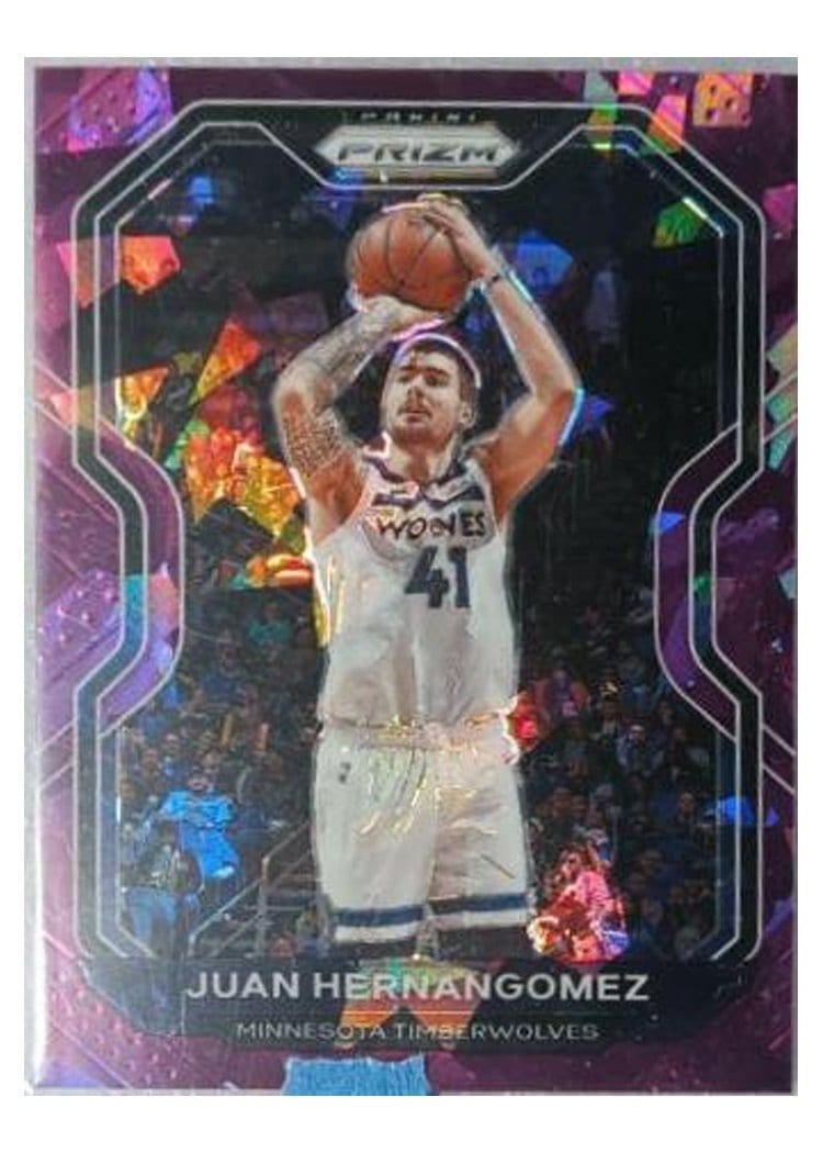 2020-21 Panini Prizm Base Set Juancho Hernangomez #192 card