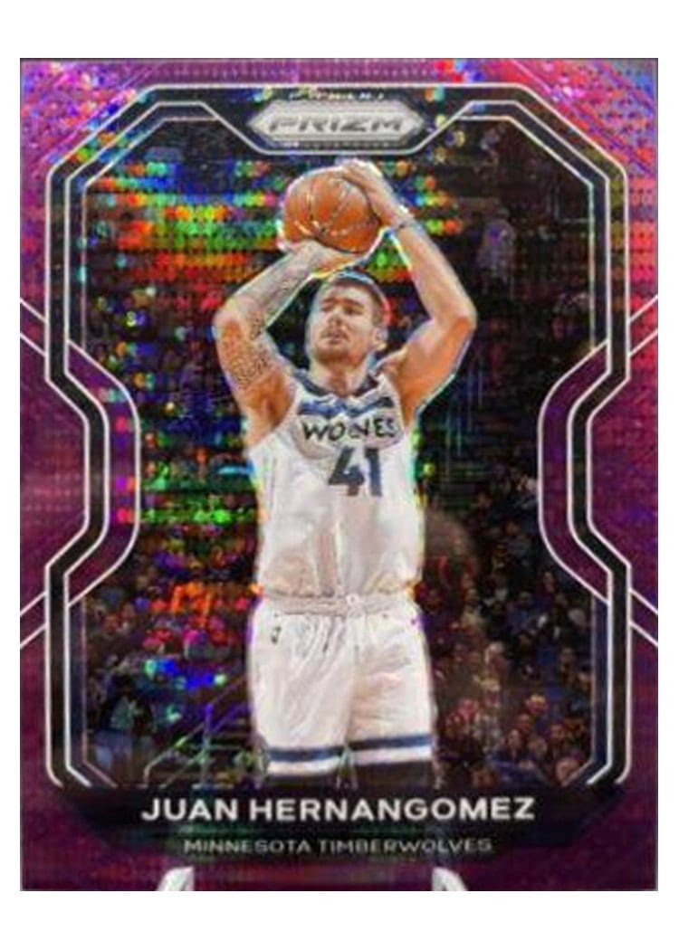2020-21 Panini Prizm Base Set Juancho Hernangomez #192 card