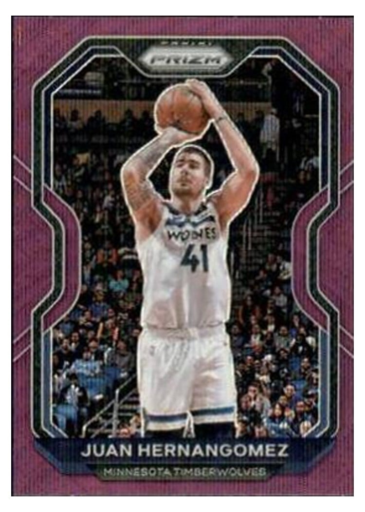 2020-21 Panini Prizm Base Set Juancho Hernangomez #192 card