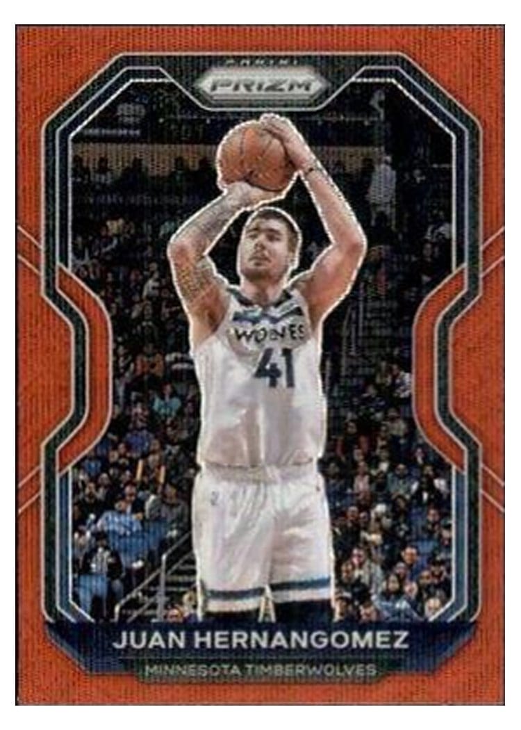 2020-21 Panini Prizm Base Set Juancho Hernangomez #192 card
