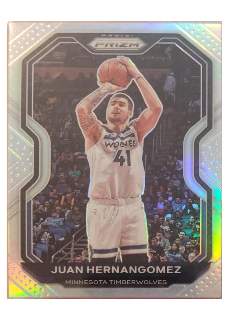 2020-21 Panini Prizm Base Set Juancho Hernangomez #192 card