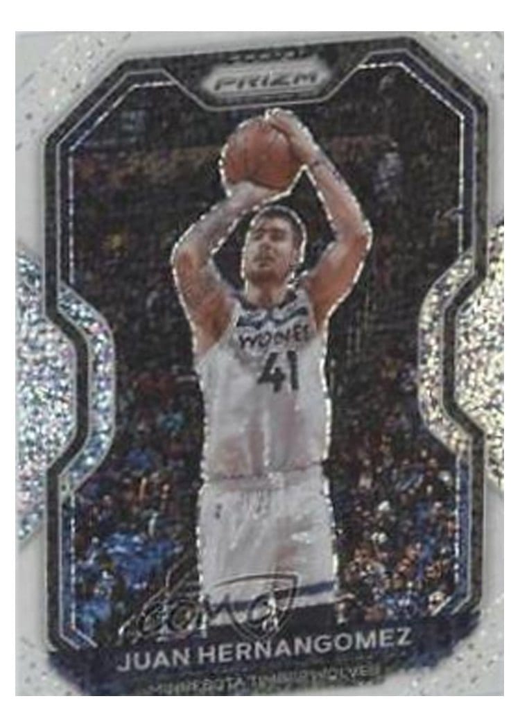 2020-21 Panini Prizm Base Set Juancho Hernangomez #192 card