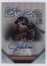 2022 Bowman Draft Class of 2022 Autographs Jud Fabian #C22A-JF card