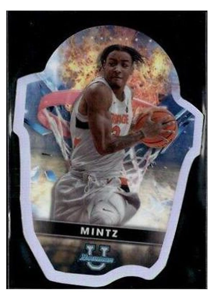 2022-23 Bowman University Best Bowman U Buckets Die-Cut Judah Mintz #BB-17