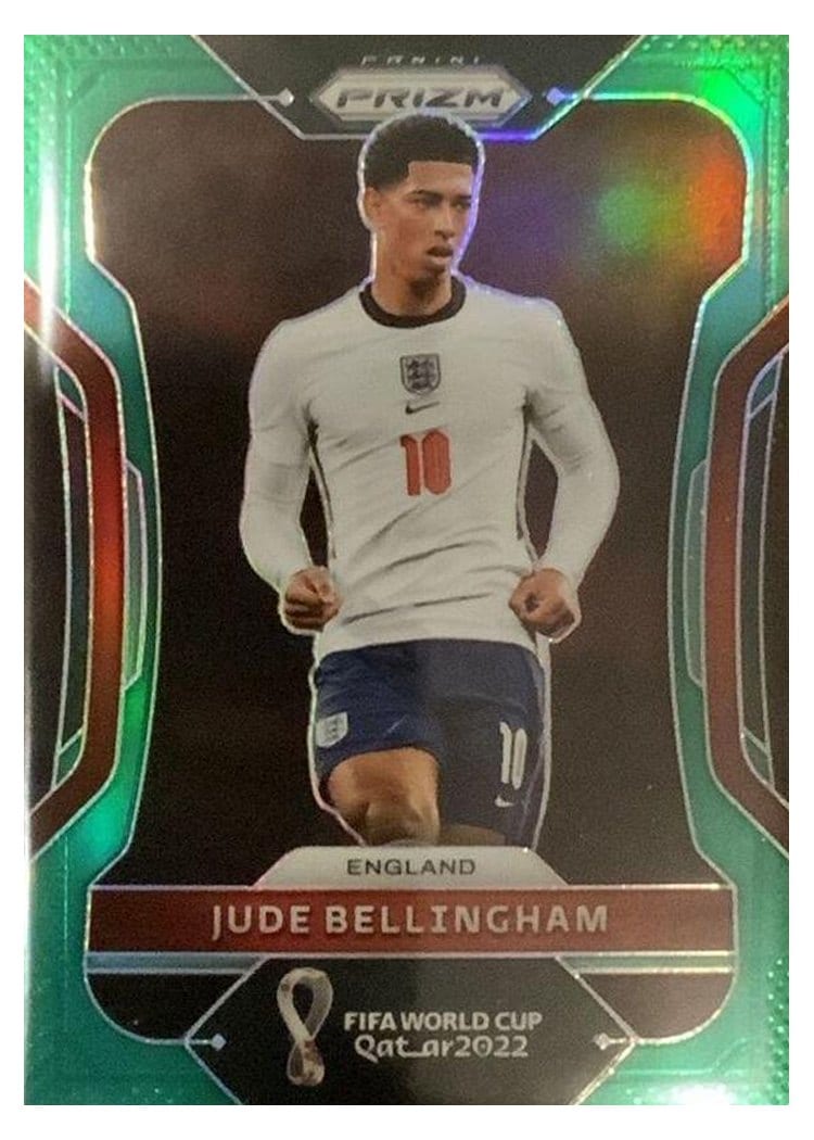 2022 Panini Prizm World Cup Jude Bellingham #90 card