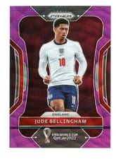 2022 Panini Prizm World Cup Jude Bellingham #90 card
