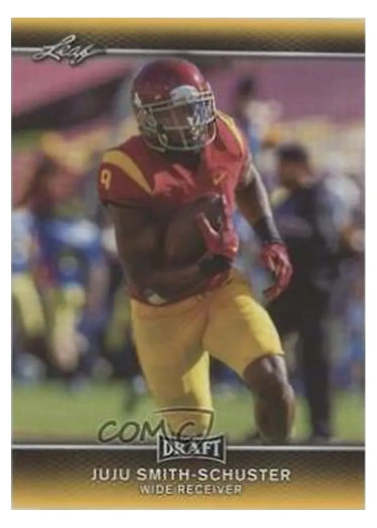 2017 Leaf Draft JuJu Smith Schuster #45 card