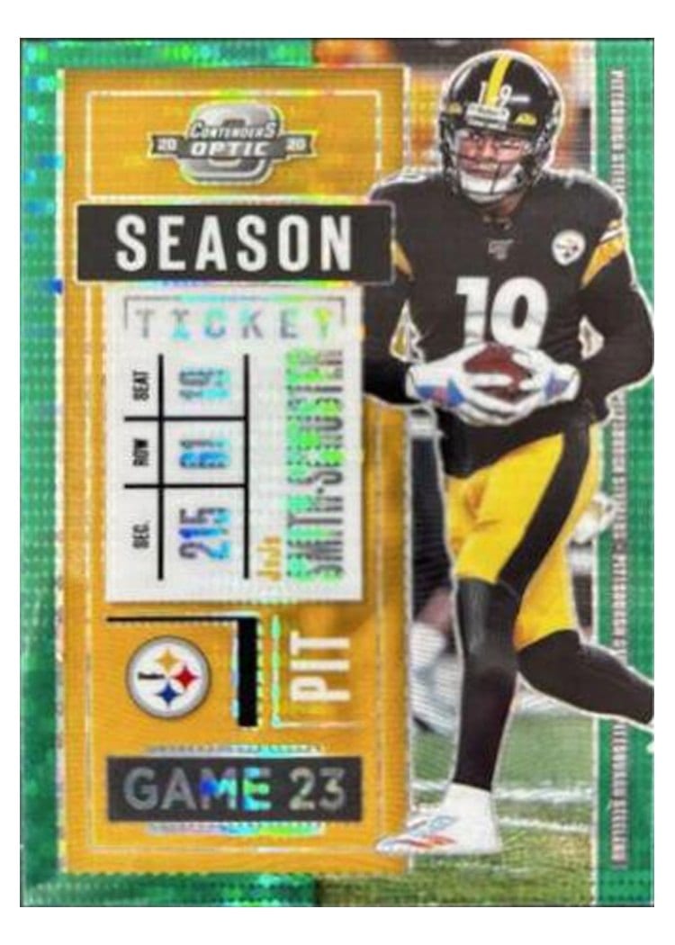 2020 Panini Contenders Optic Base Set JuJu Smith-Schuster #49 card