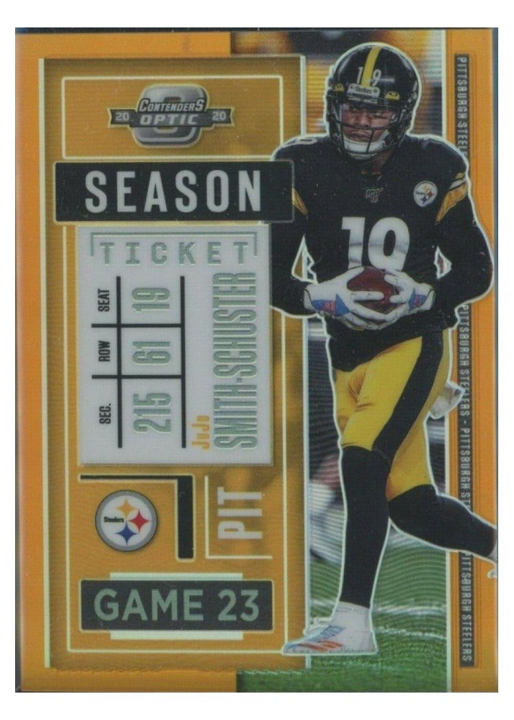 2020 Panini Contenders Optic Base Set JuJu Smith-Schuster #49 card