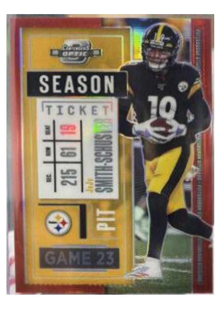 2020 Panini Contenders Optic Base Set JuJu Smith-Schuster #49 card
