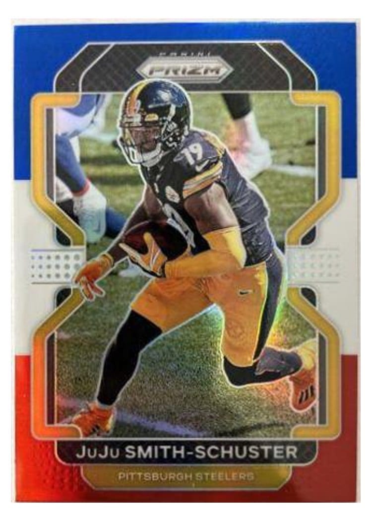 2021 Panini Prizm Base Set JuJu Smith-Schuster #249 card