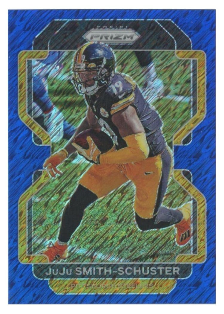 2021 Panini Prizm Base Set JuJu Smith-Schuster #249 card
