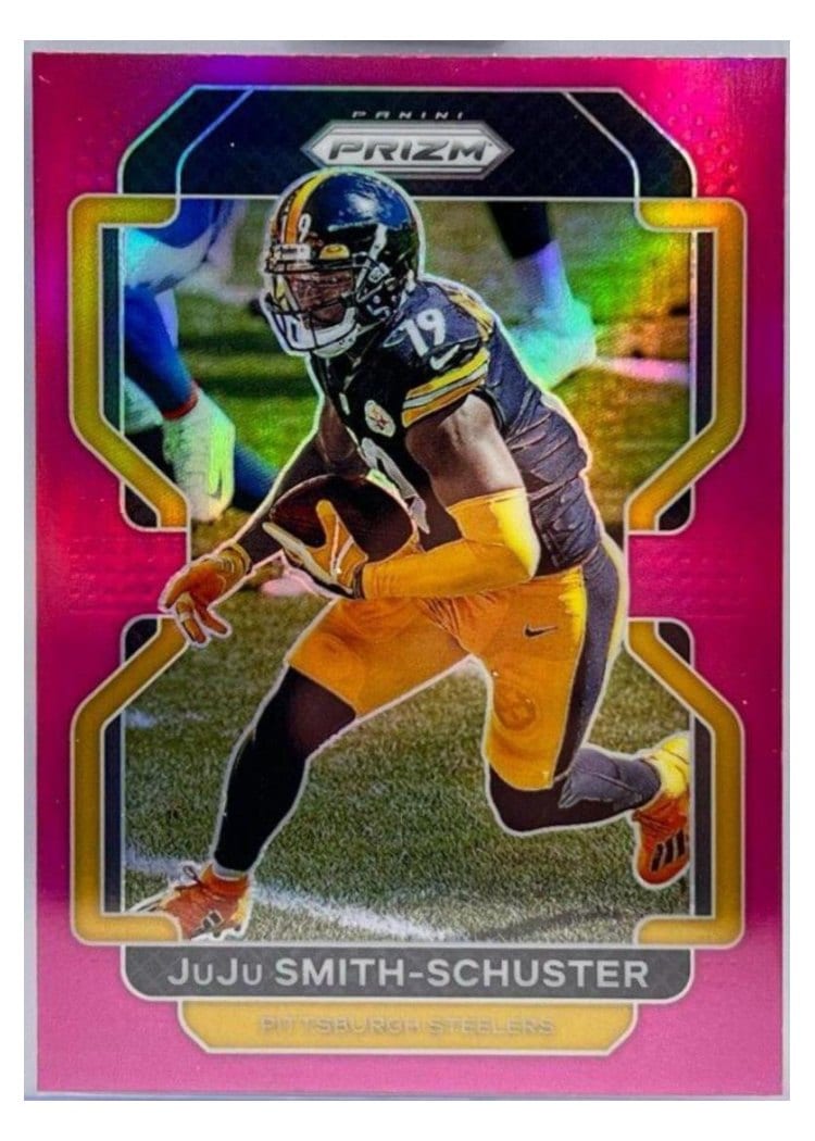 2021 Panini Prizm Base Set JuJu Smith-Schuster #249 card