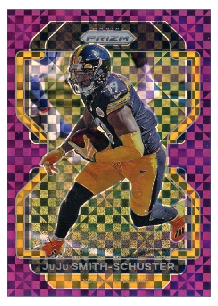 2021 Panini Prizm Base Set JuJu Smith-Schuster #249 card