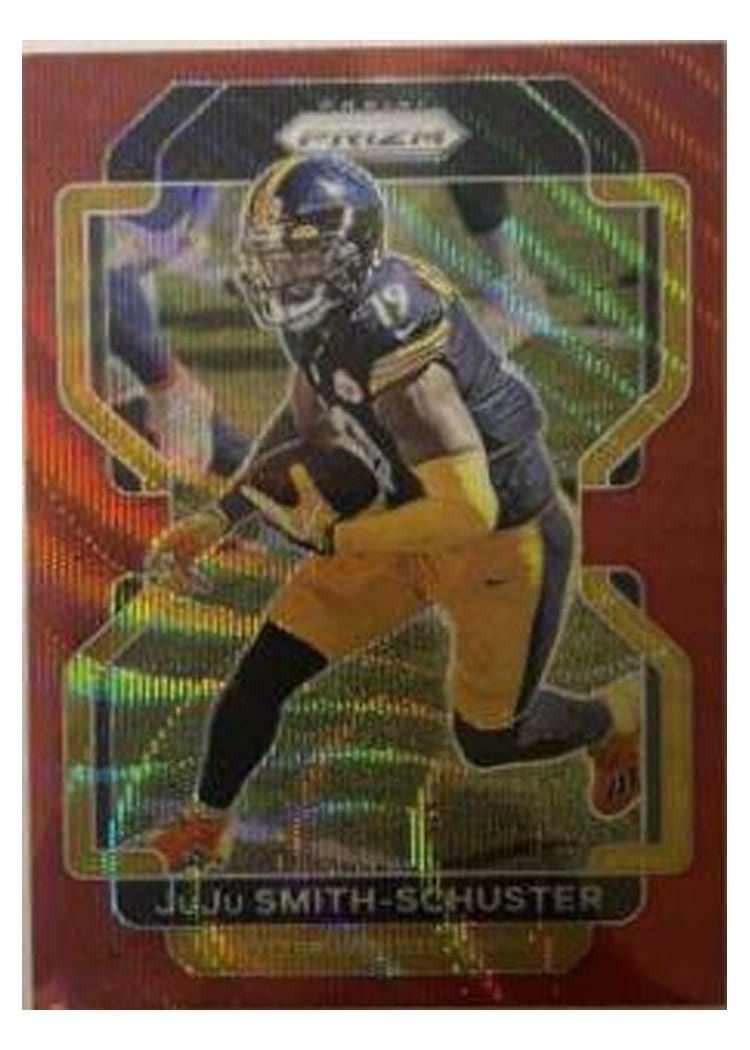 2021 Panini Prizm Base Set JuJu Smith-Schuster #249 card