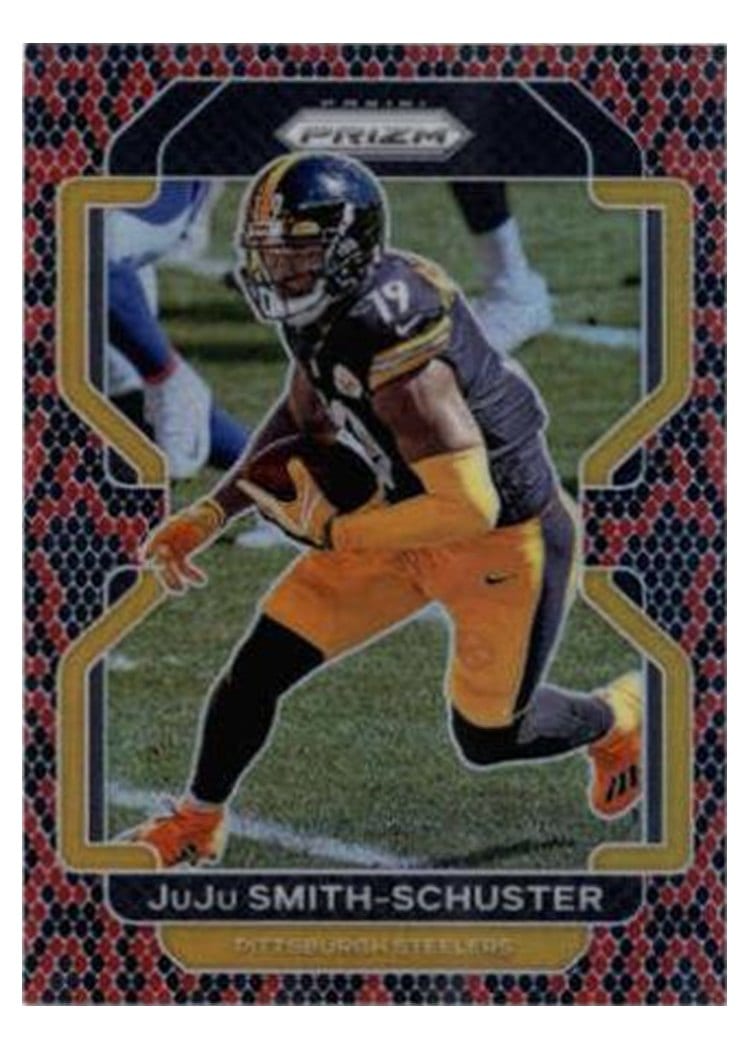 2021 Panini Prizm Base Set JuJu Smith-Schuster #249 card